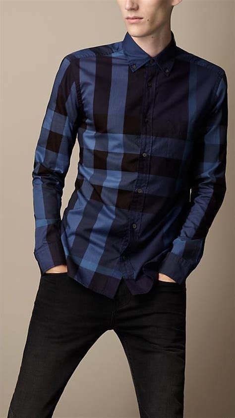 camisa burberry verde|burberry shirts for men outlet.